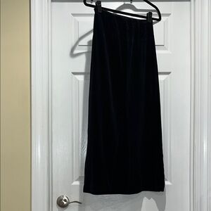 Black Velvet Skirt Dress Barn size M
